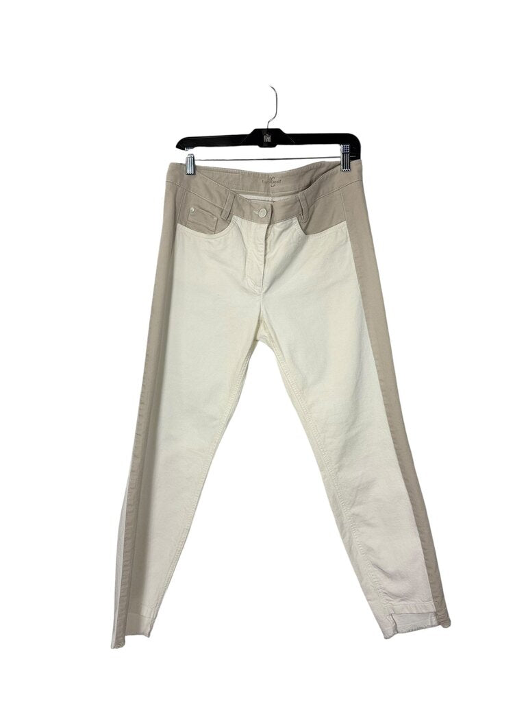 LUISA CERANO 2 TONE DISTRESSED JEANS