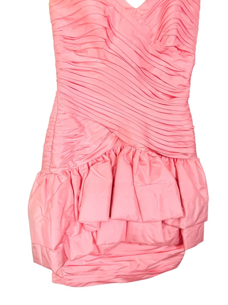 A.J. BARI STRAPLESS COCKTAIL DRESS