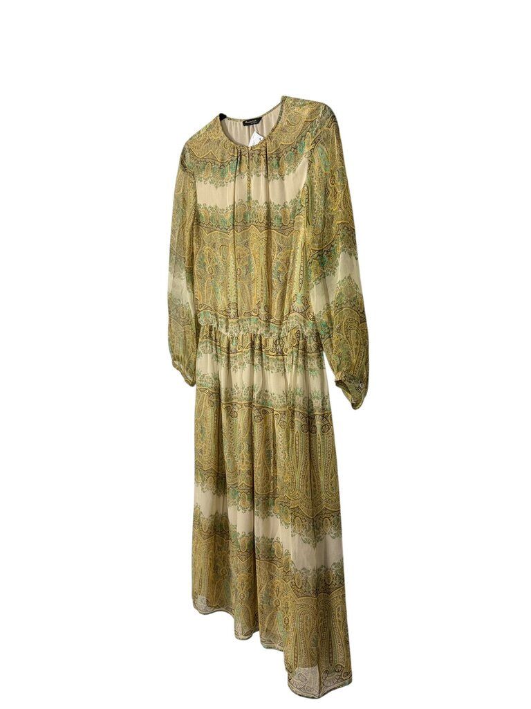 MOSSIMO DUTT PAISLEY PRINT MAXI DRESS