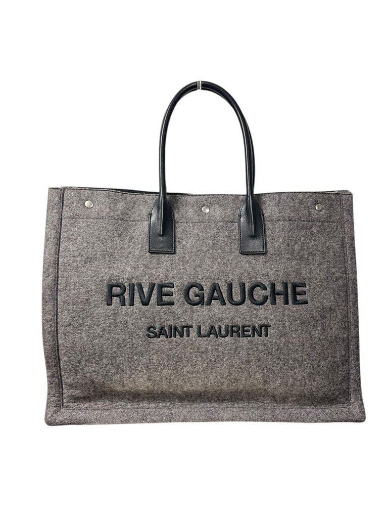 SAINT LAURENT RIVE GAUCHE FELT TOTE