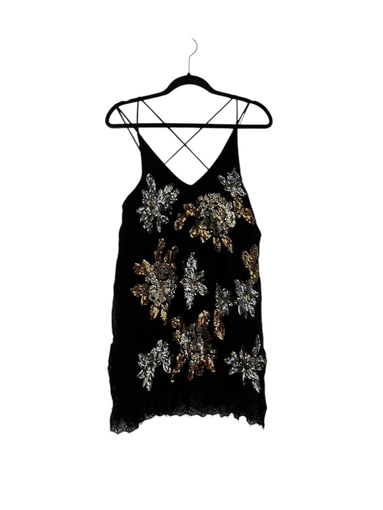 FREE PEOPLE SEQUIN MINI DRESS