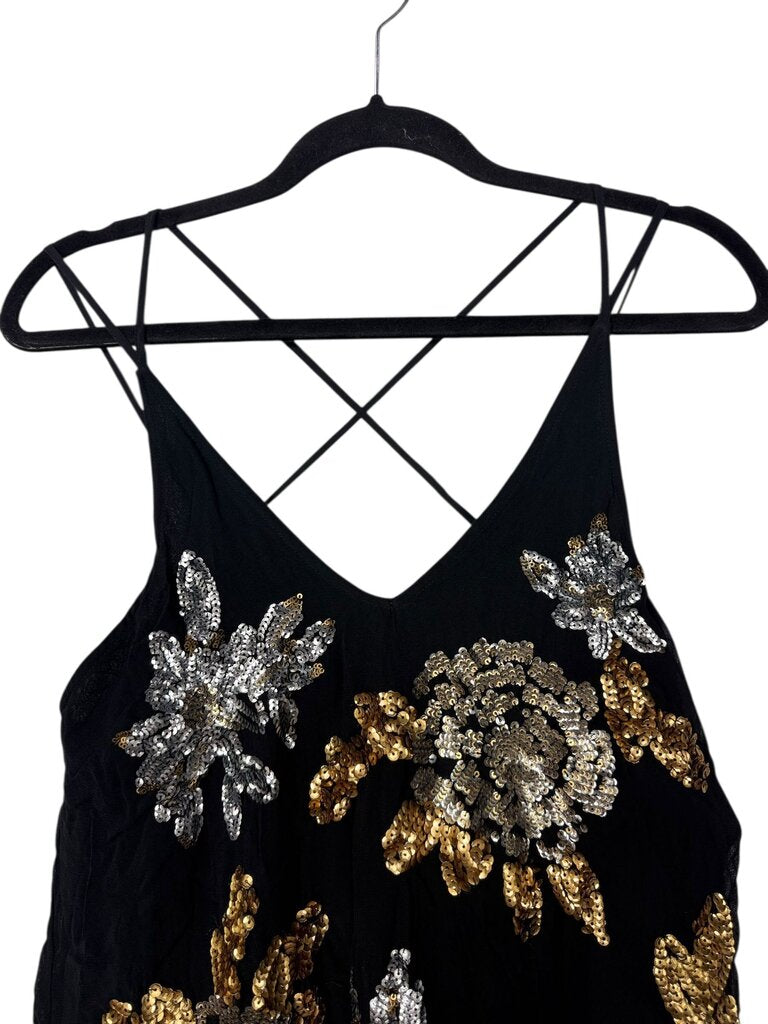 FREE PEOPLE SEQUIN MINI DRESS