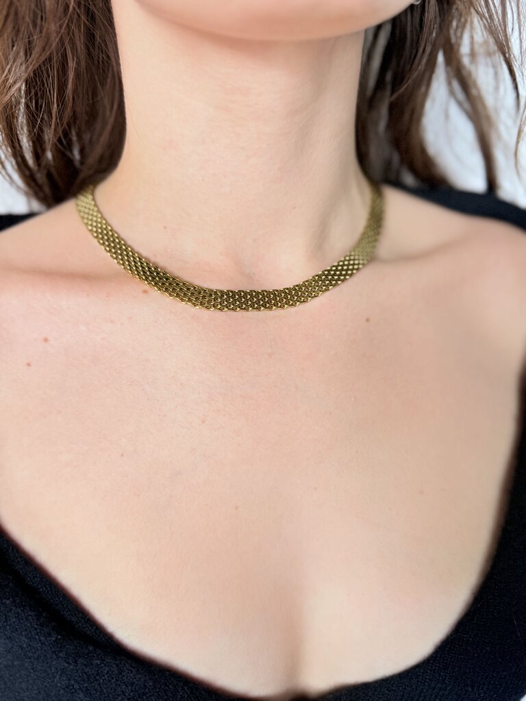 MESH CHAIN 8MM NECKLACE