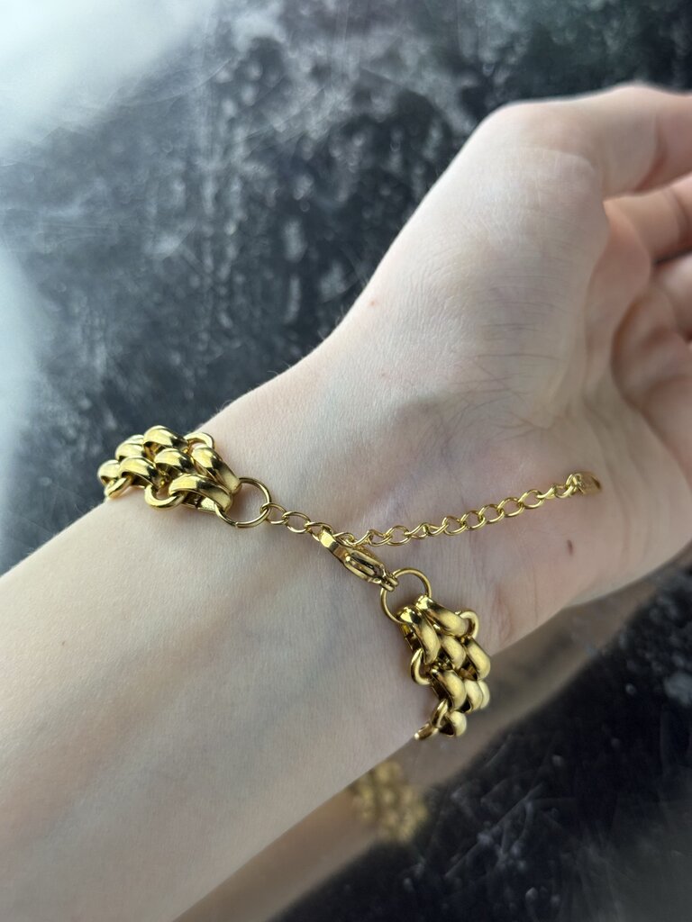 LINK CHAIN ADJUSTABLE BRACELET