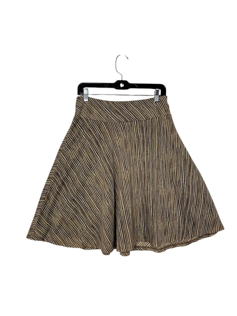 New York & Company abstract striped skirt