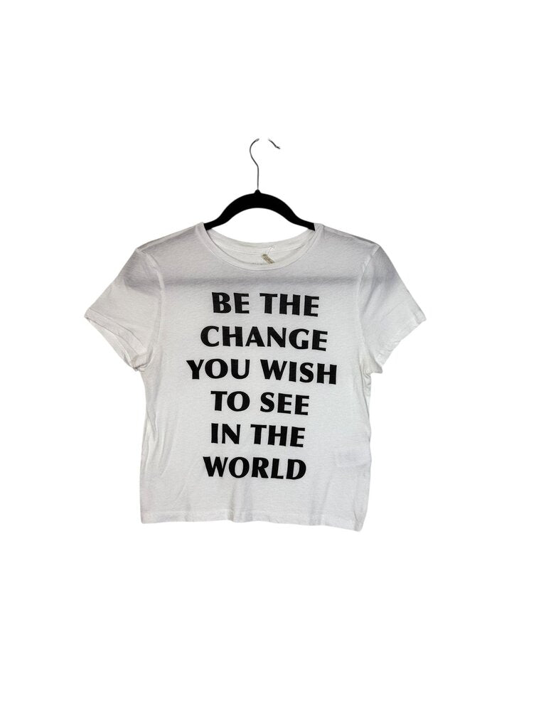 Alice + Olivia "Be the Change" tee