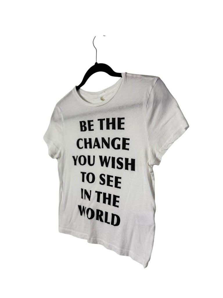 Alice + Olivia "Be the Change" tee