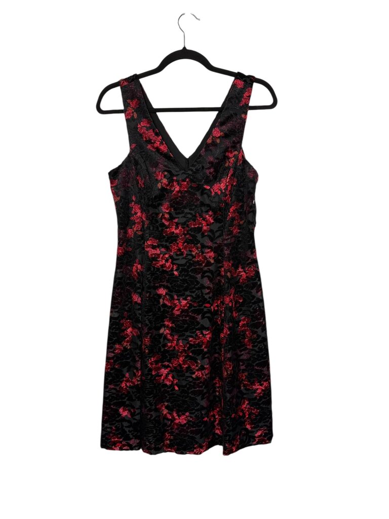 Kensie velvet floral dress