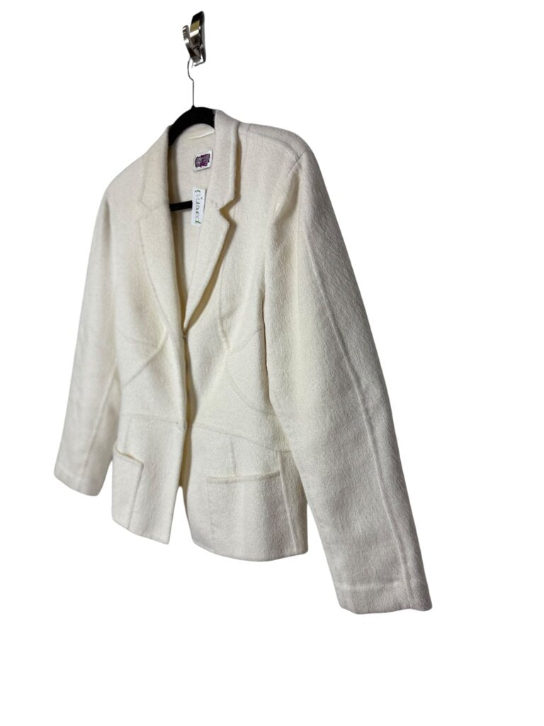 Leggiadro cashmere button blazer