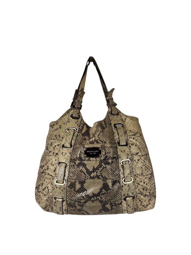 MICHAEL KORS SNAKESKIN PATTERN BAG