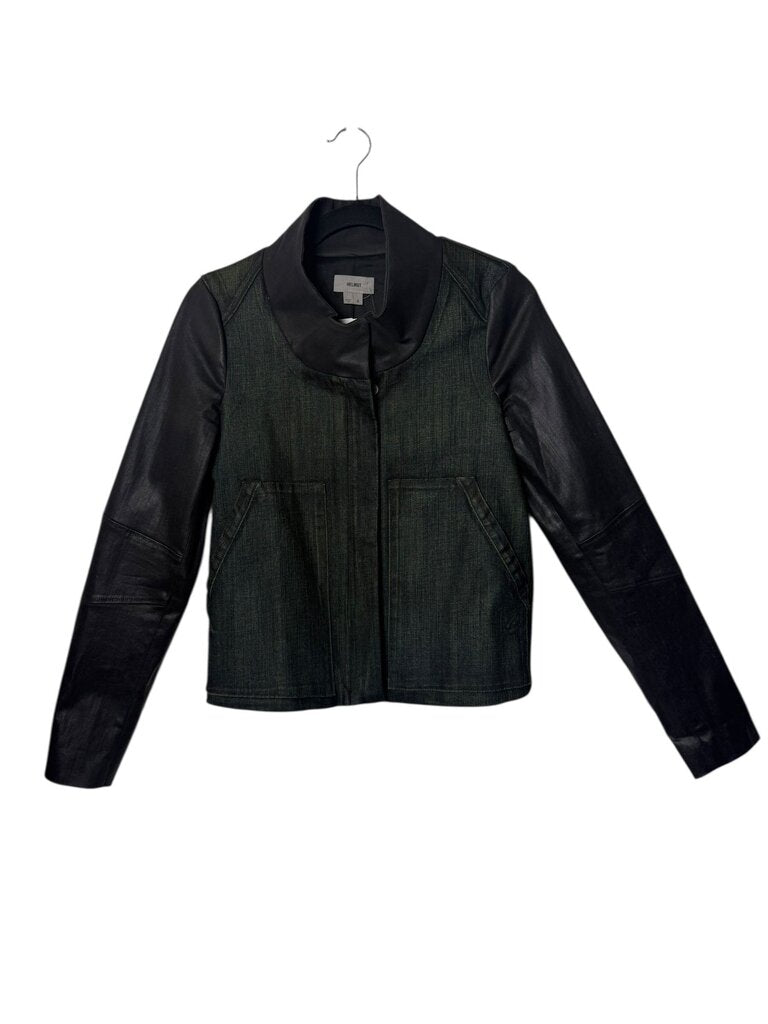 HELMUT DENIM MOTO JACKET