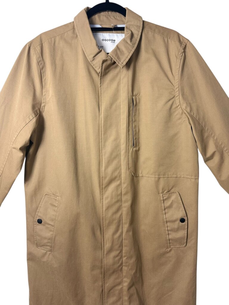 BONOBO ZIP FRONT TRENCH COAT