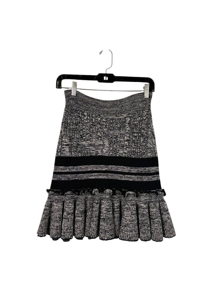 ALEXANDER MCQUEEN KNIT FITTED SKIRT