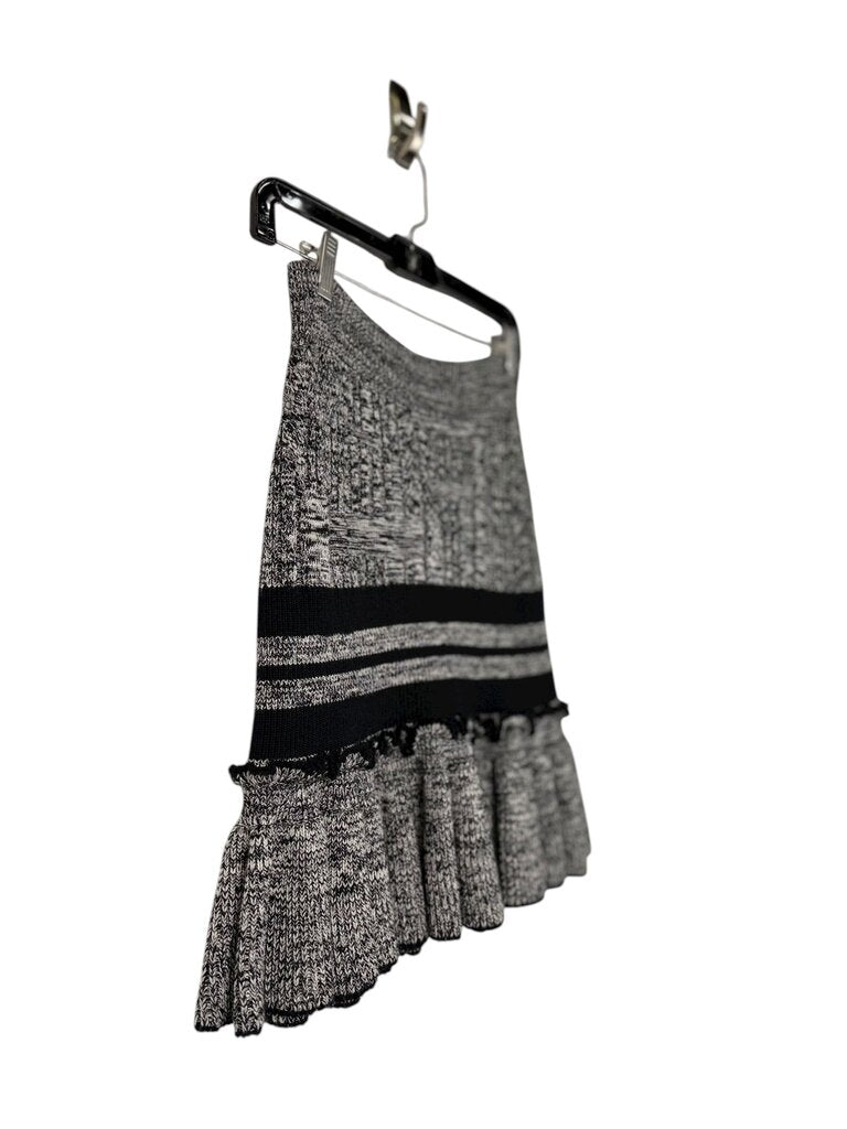 ALEXANDER MCQUEEN KNIT FITTED SKIRT