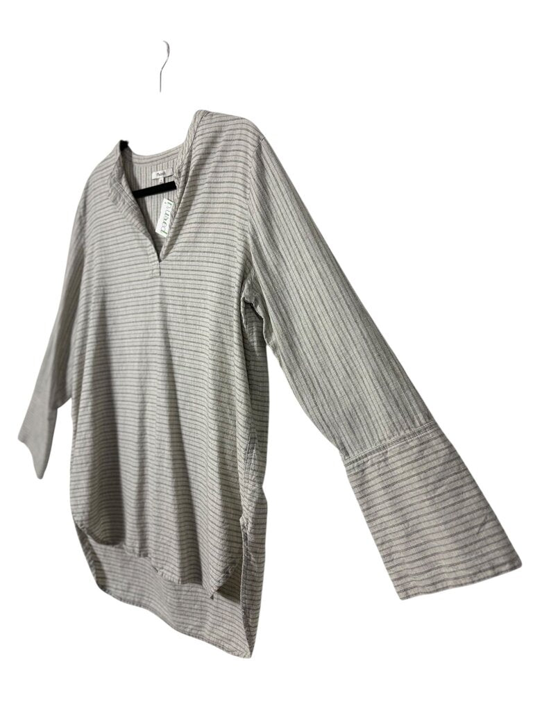MADEWELL STRIPE FLOWY TUNIC
