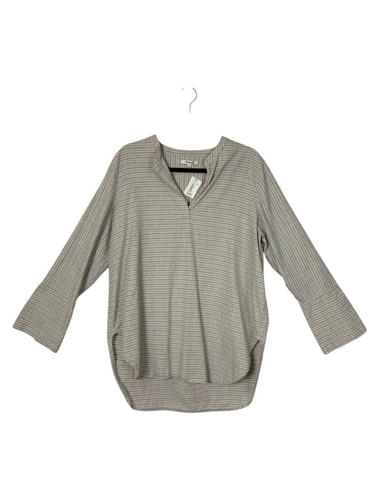 MADEWELL STRIPE FLOWY TUNIC