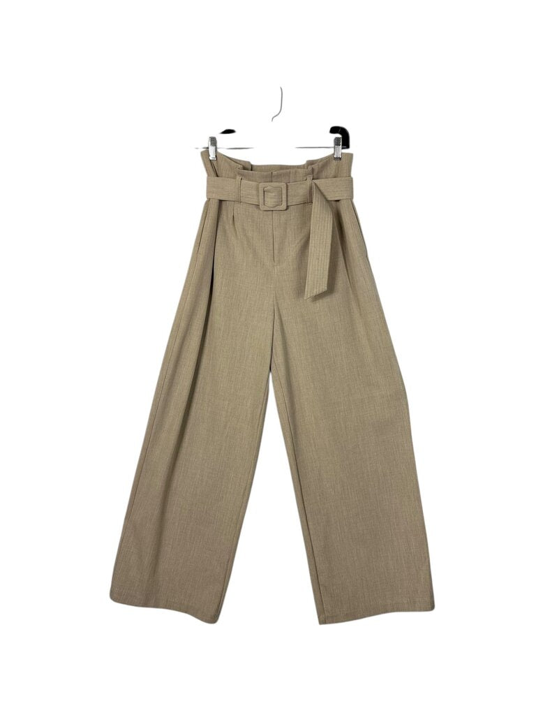 NINE WEST WIDE LEG BELTED TROUSER