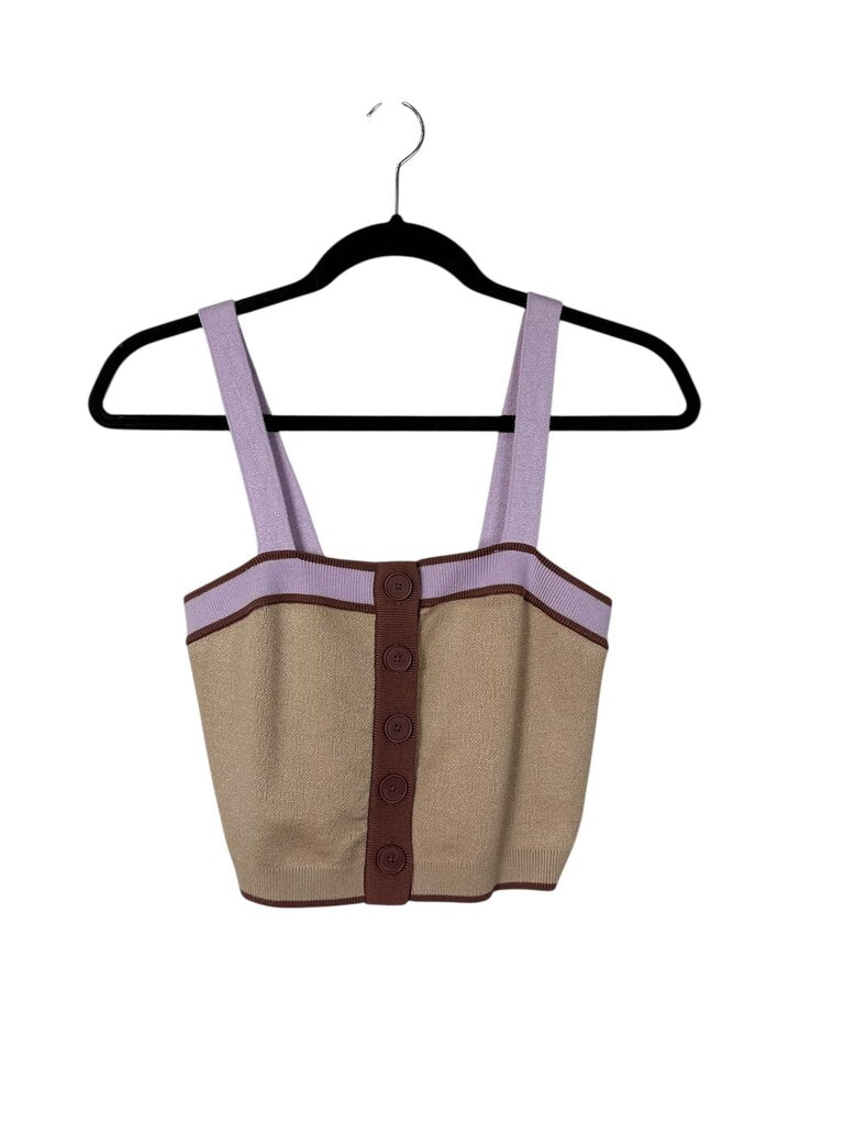 MAEVE COLOR BLOCK SWEATER TANK