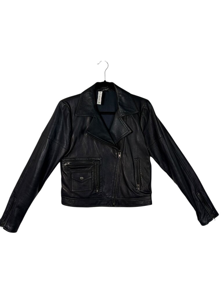 THEORY MOTO STLYE LEATHER JACKET