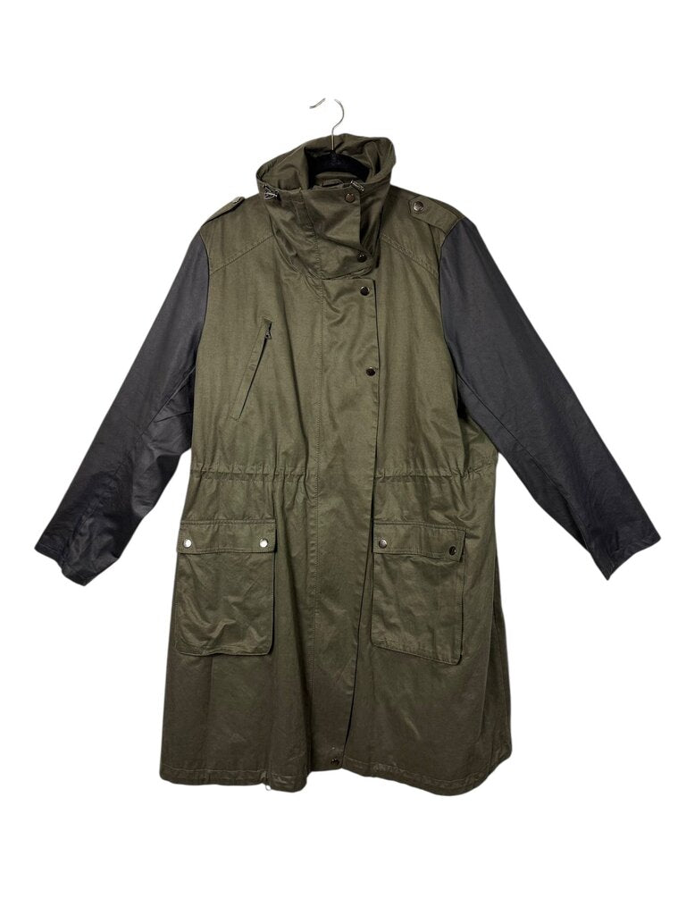 LANE BRYANT LONG UTILITY COAT