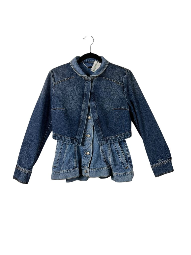 ALEXANDER MCQUEEN DOUBLE DENIM JACKET