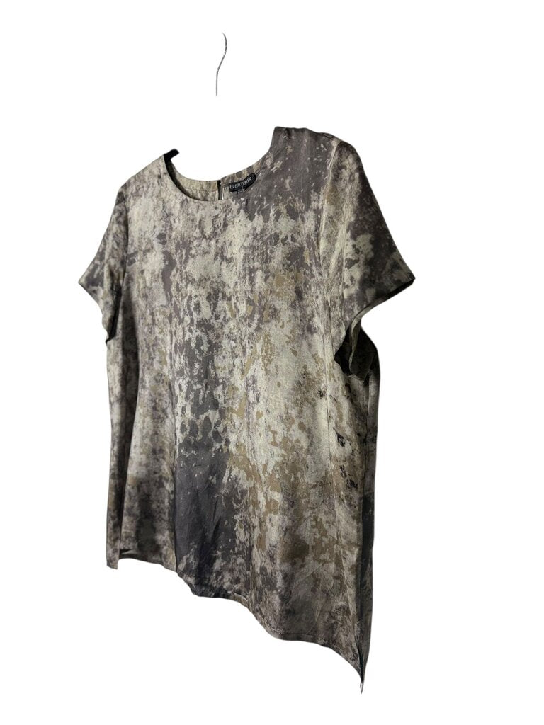 EILEEN FISHER SILK STONEWASH BLOUSE