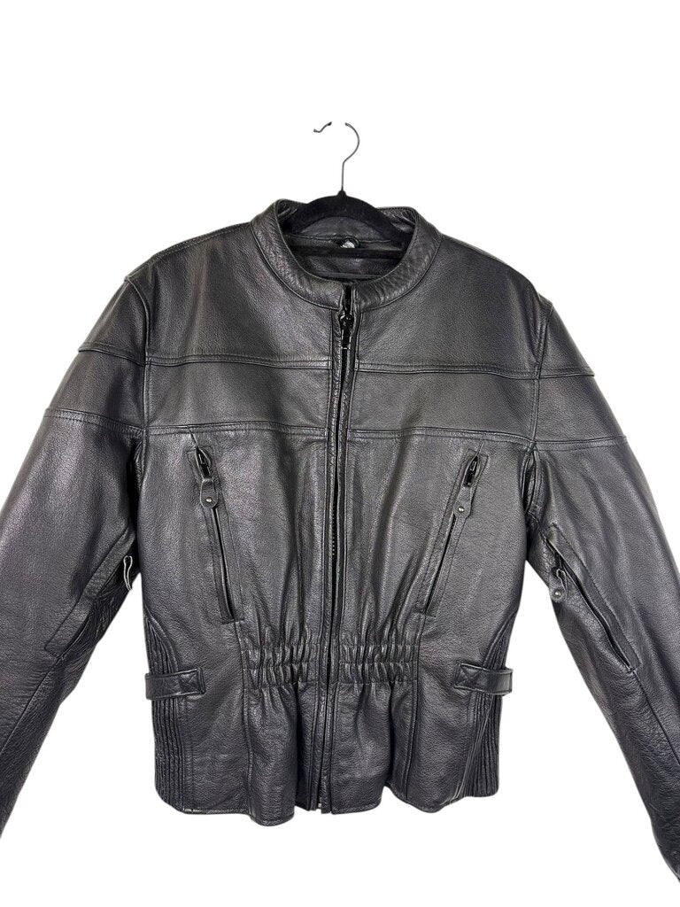 LEATHER KING MOTO STYLE JACKET