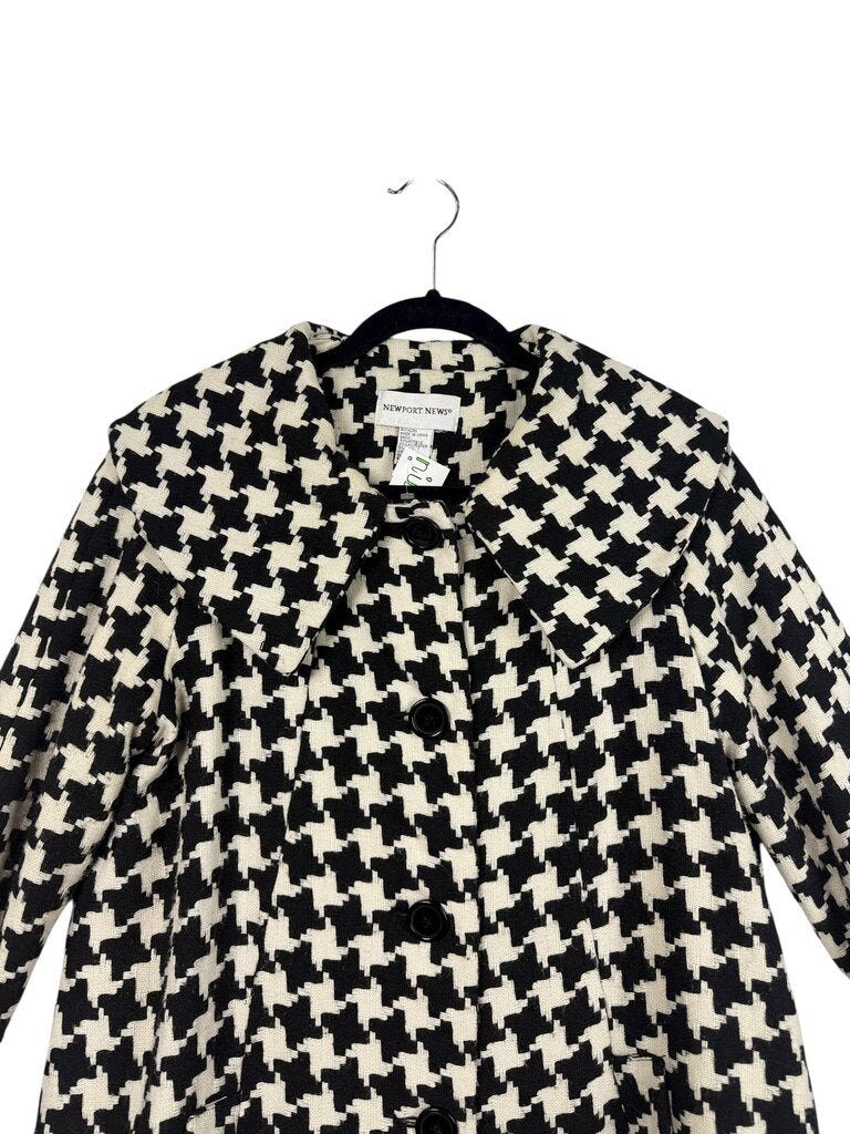 NEWPORT NEWS HOUNDSTOOTH COAT