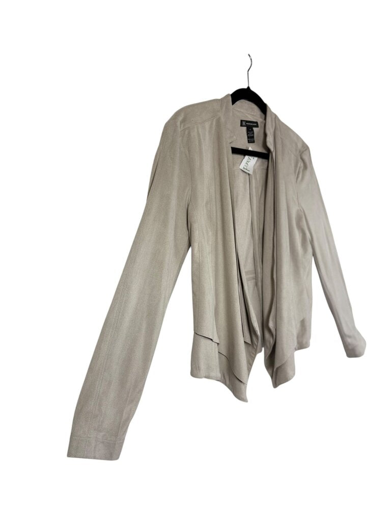 INC INTERNATIONAL CONCEPTS FAUX SUEDE JACKET