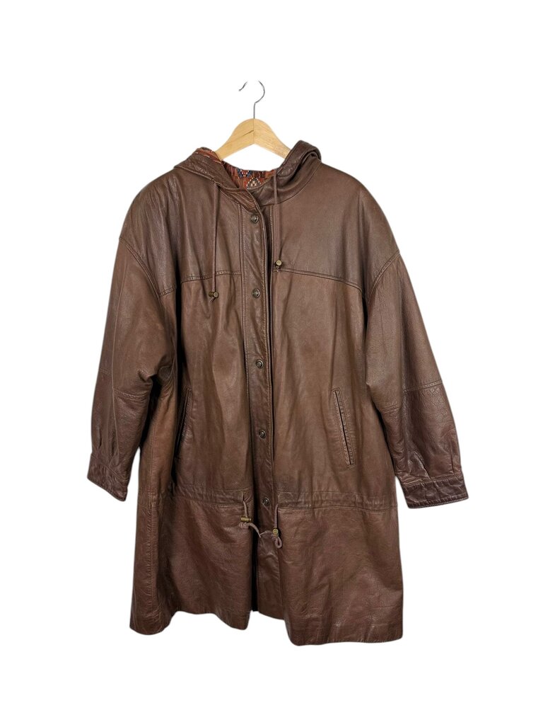 ADVENTURE BOUND LEATHER BUTTON JACKET