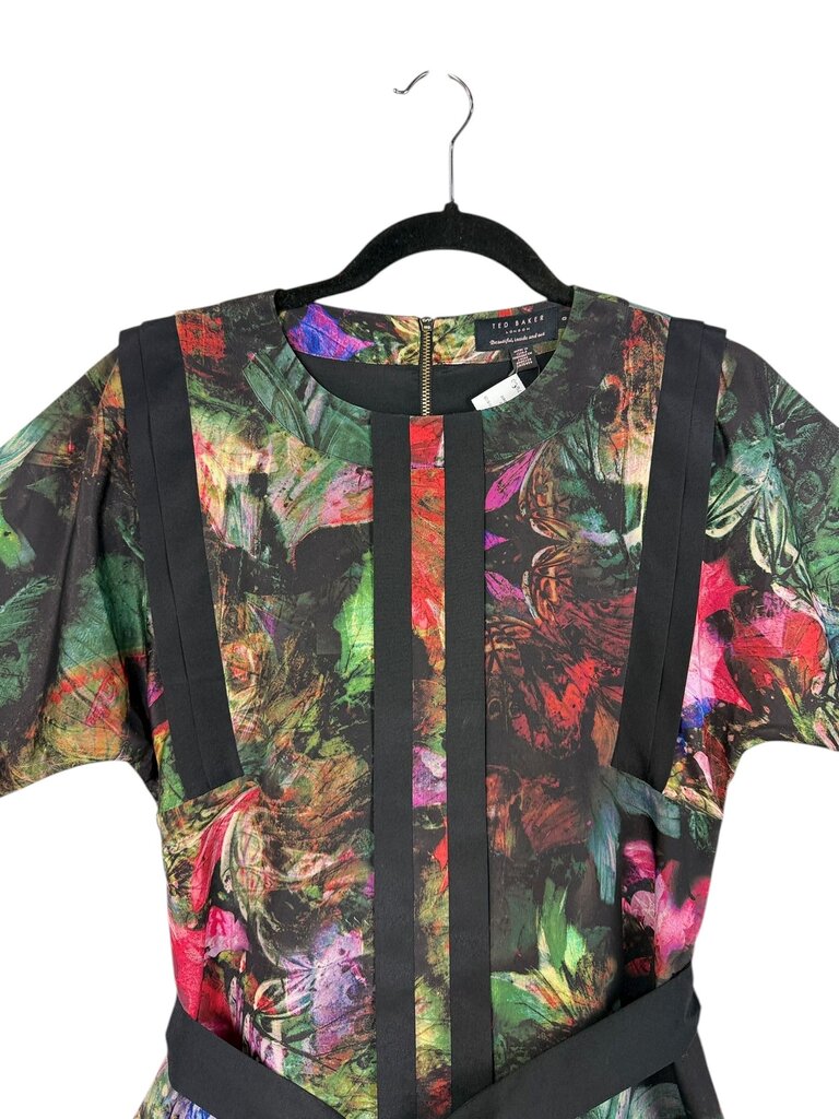 TED BAKER BUTTERFLY PRINT DRESS