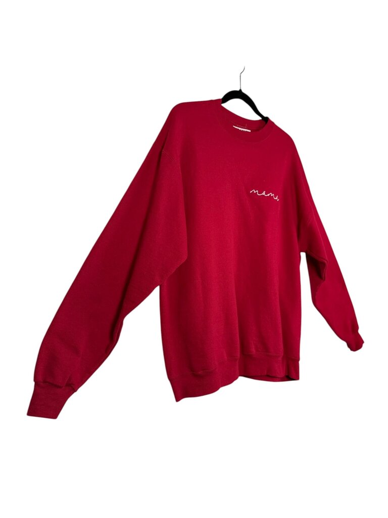 "MAMA" CREWNECK SWEATER