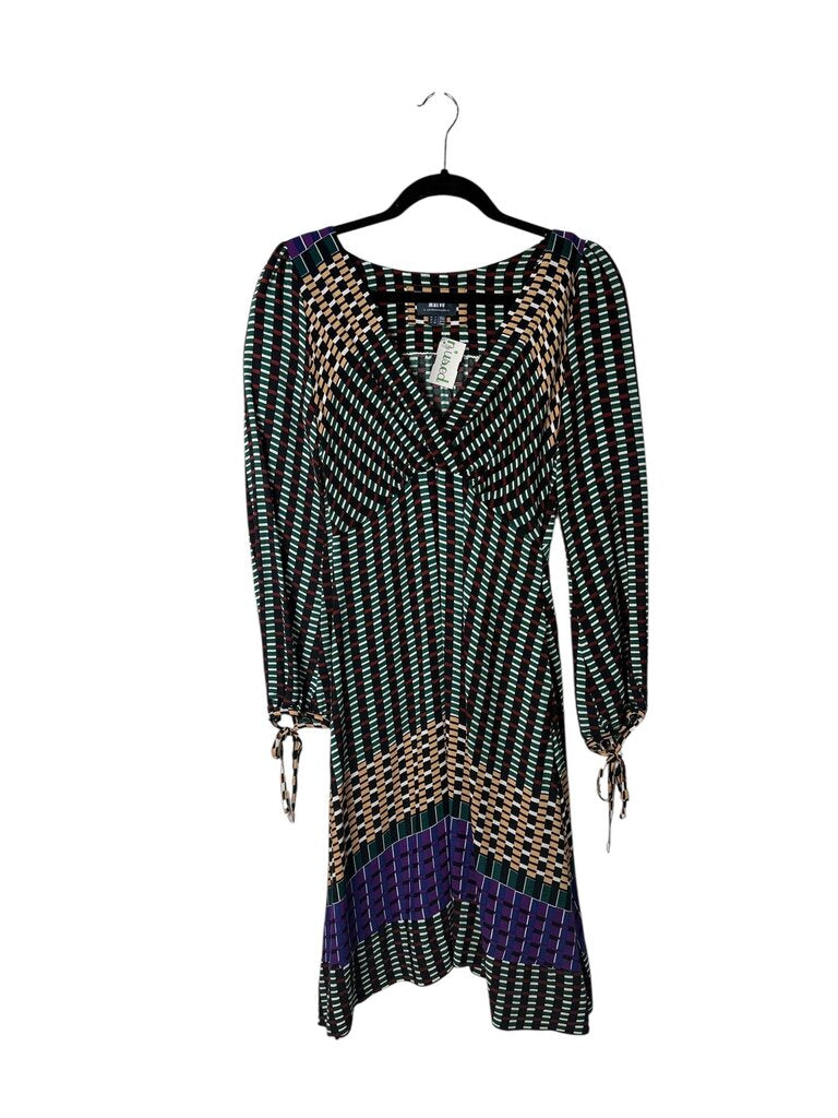 MAEVE MIXED PATTEN DRESS