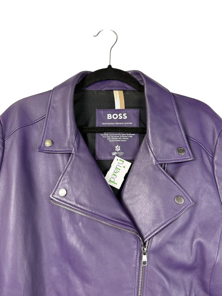 BOSS LEATHER MOTO JACKET