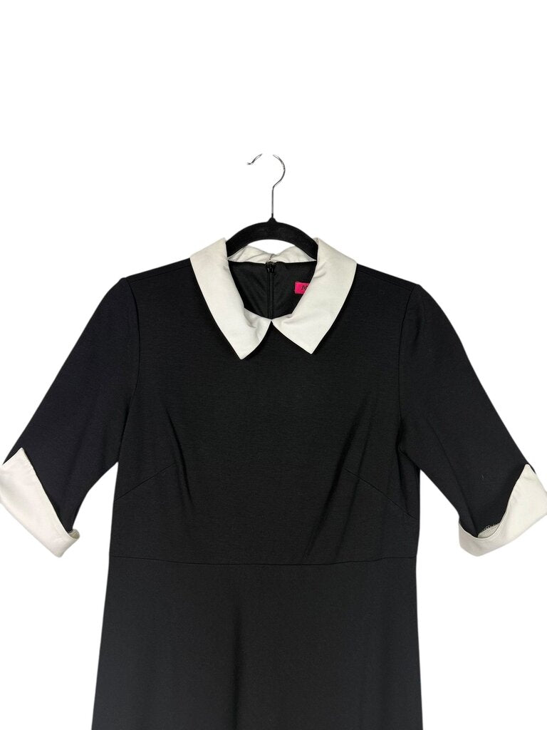 BETSEY JOHNSON WHITE COLLAR DRESS