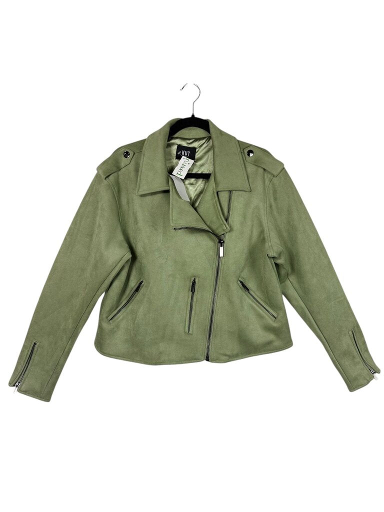 KUT ULTRASUEDE MOTO JACKET