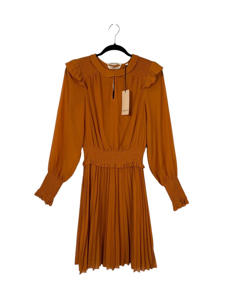 SCOTCH & SODA PLEATED SMOCK DRESS