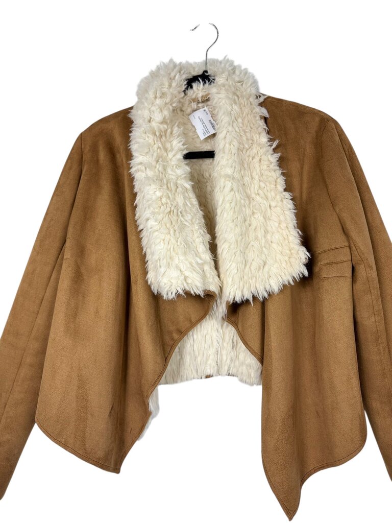 PIKO FAUX SHEARLING ULTRA SUEDE JACKET