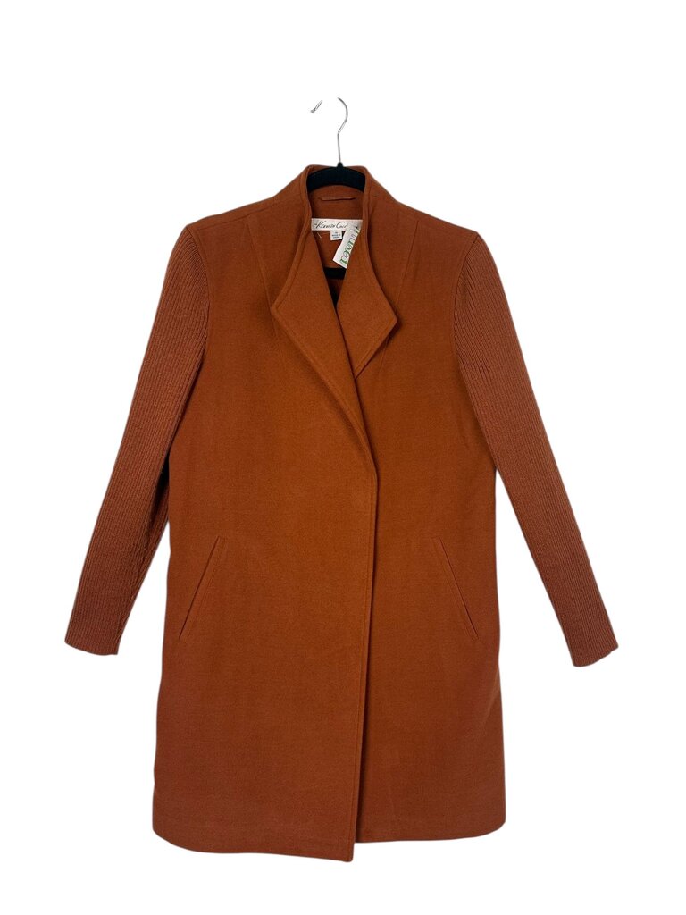 KENNETH COLE RIBBED KNIT COAT