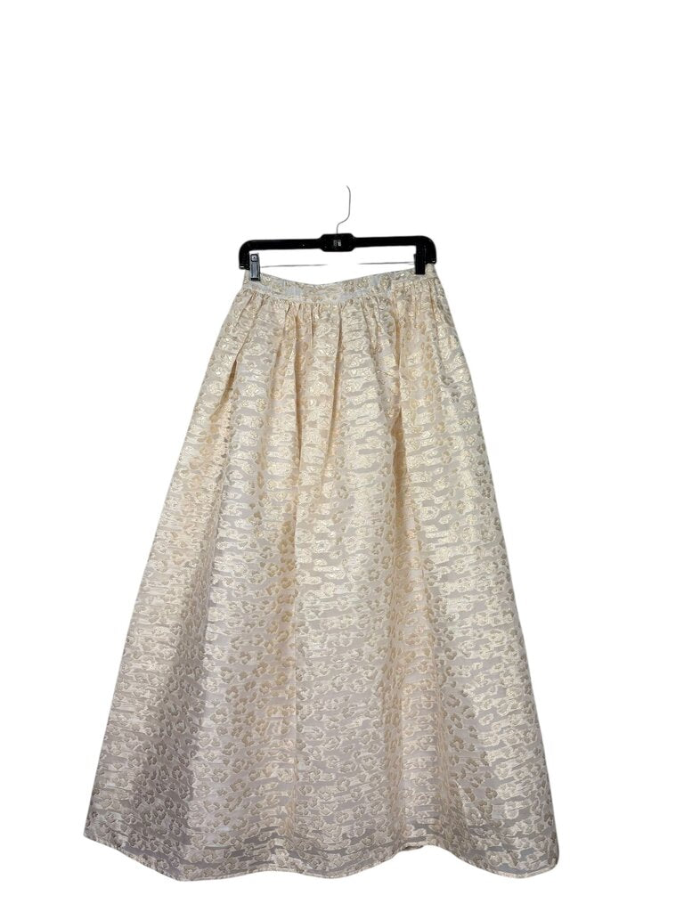 PANKAJ & NIDHI CHEETAH SHIMMER MAXI SKIRT
