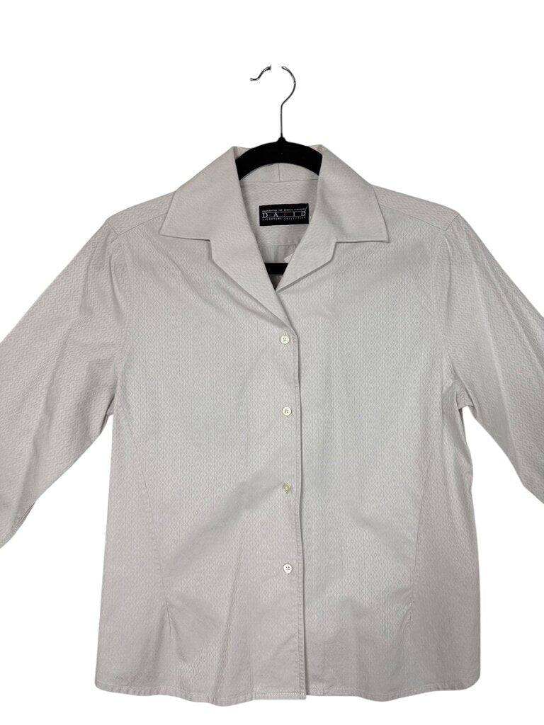 DAVID DAVELLE CLOTHIERS FITTED BLOUSE