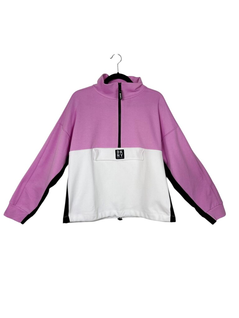 DKNY SPORT COLOR BLOCK ATHLETIC PULLOVER
