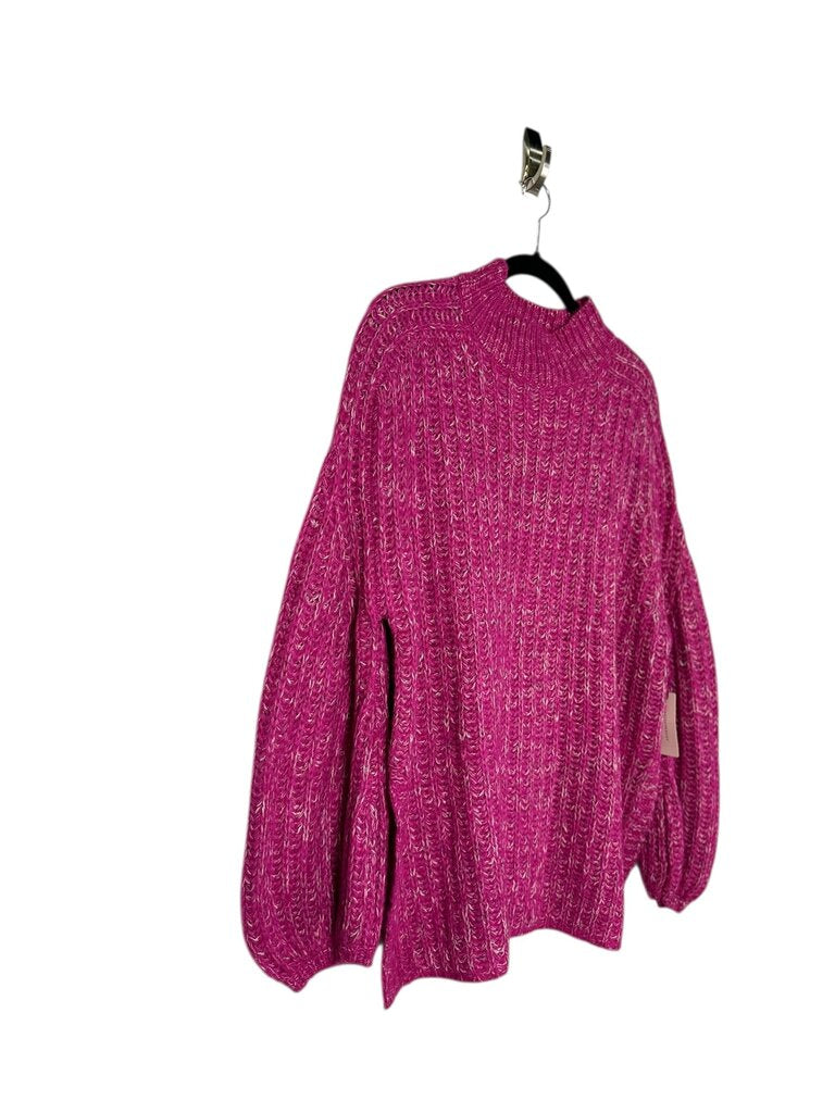 PILCRO MOCKNECK KNIT SWEATER