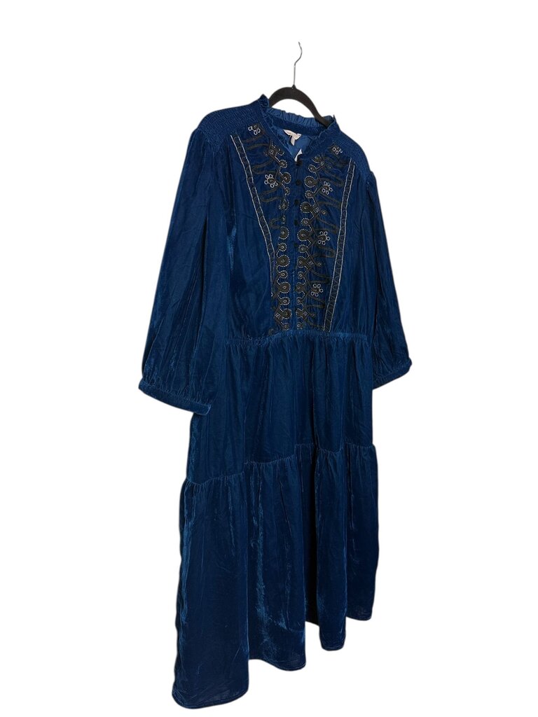 MONSOON VELVET MAXI DRESS