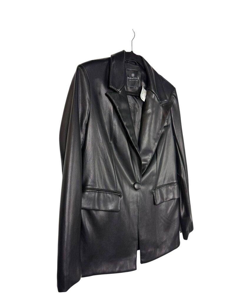 BAGATELLE PLEATHER LINED BLAZER