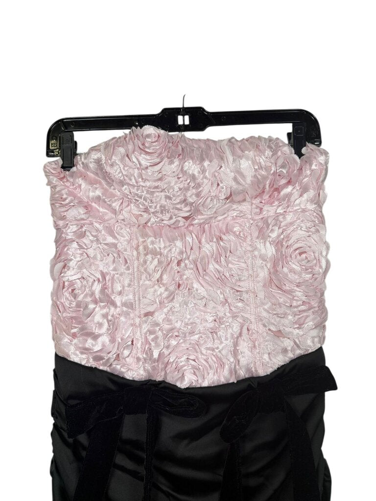 FOR LOVE AND LEMONS ROSETTE & BOWS DRESS