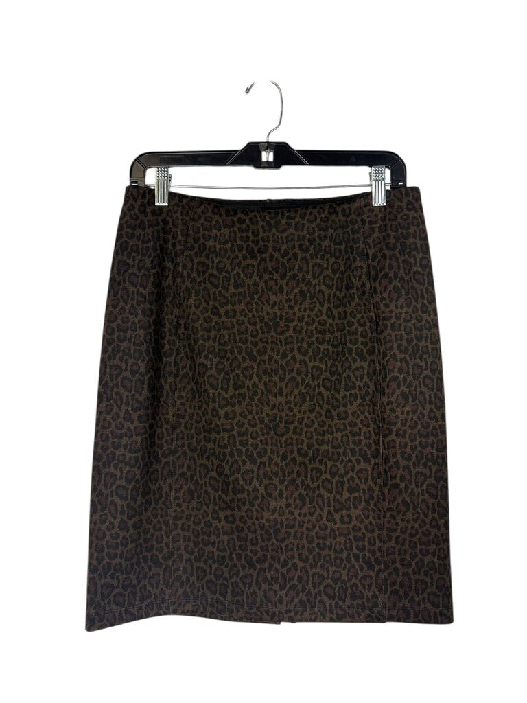 LIVERPOOL LEOPARD PRINT SKIRT