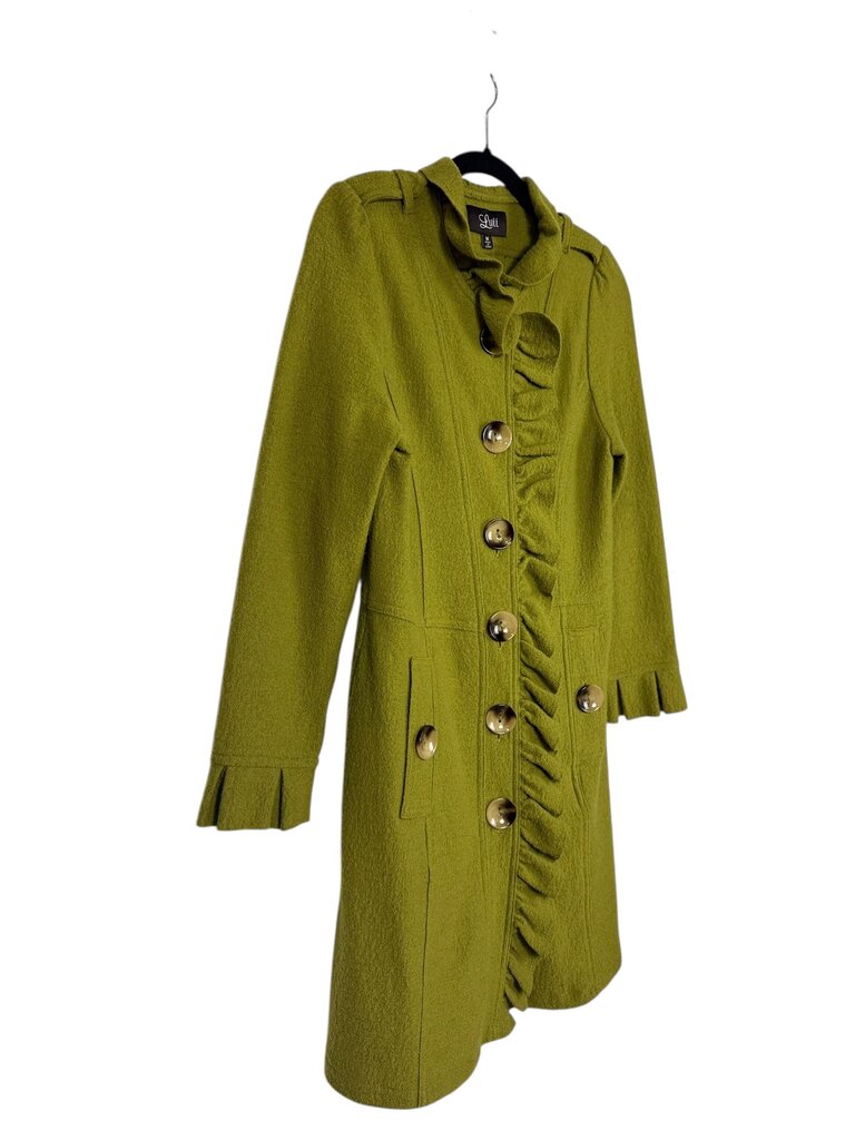 LUII FUFFLE WOOL COAT