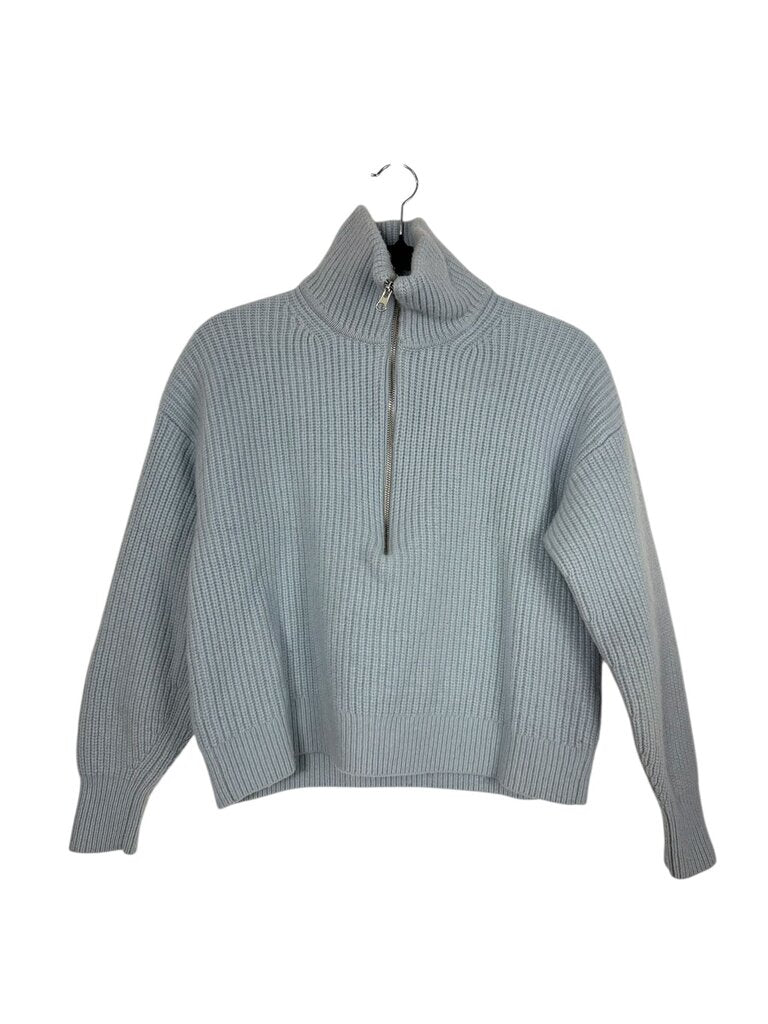 EVERLANE 100% WOOL QUARTER ZIP