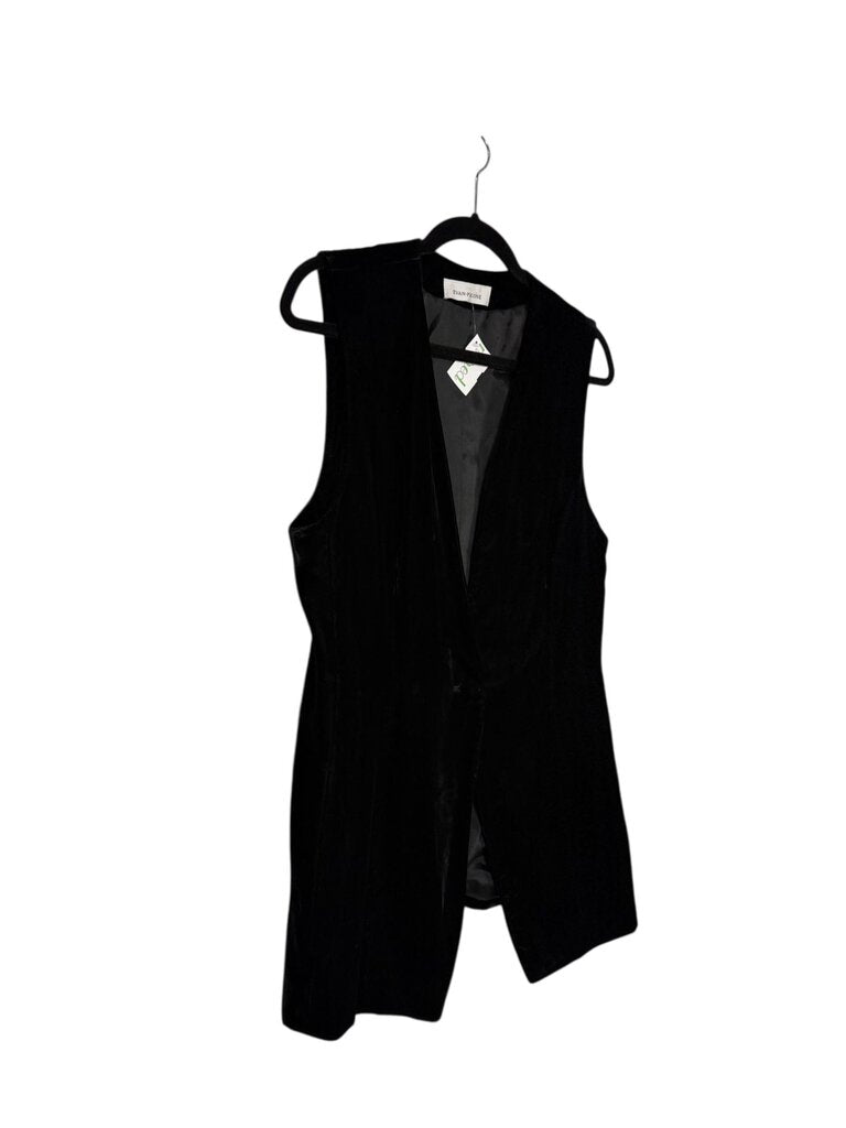 EVAN-PICONE VELVET BUTTON VEST